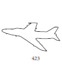 Dekor 423, ett flygplan